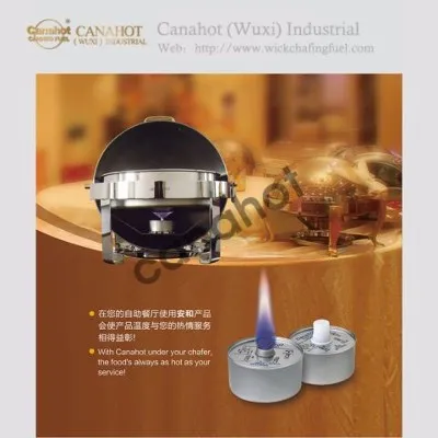 Регульований Віка Chafing палива найбезпечніший палива для фуршету