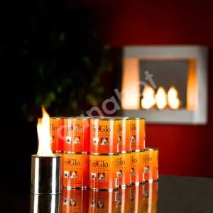 Камін-deciated полум'я паливо, гель агент горизонтів