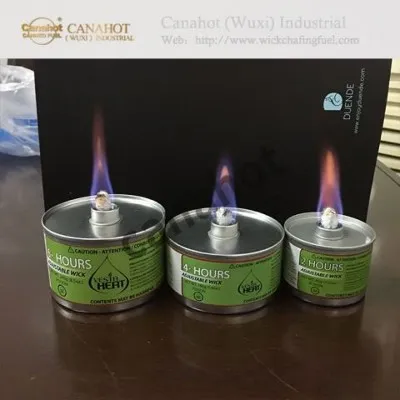 Очищення палива для прогріву їжі